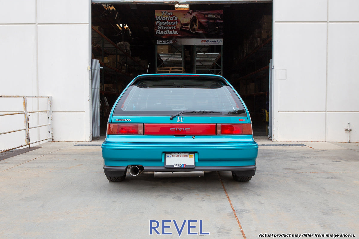Revel Medallion Touring-S Cat-Back Exhaust – 1988–1991 Honda Civic Hatchback (EF)