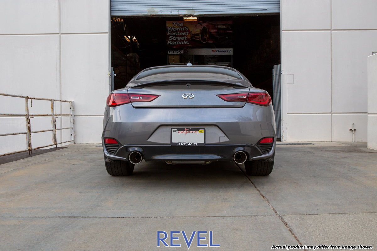 Revel Medallion Touring-S Cat-Back Exhaust – 2017 Infiniti Q60 3.0t RWD / Red Sport 400 RWD