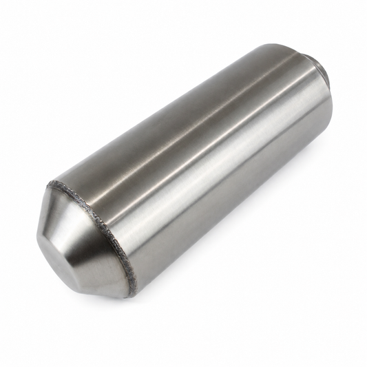 Top Speed Pro1 Stainless Steel Exhaust Chamber – 51mm 2 Inch, 9.5 Inch Length