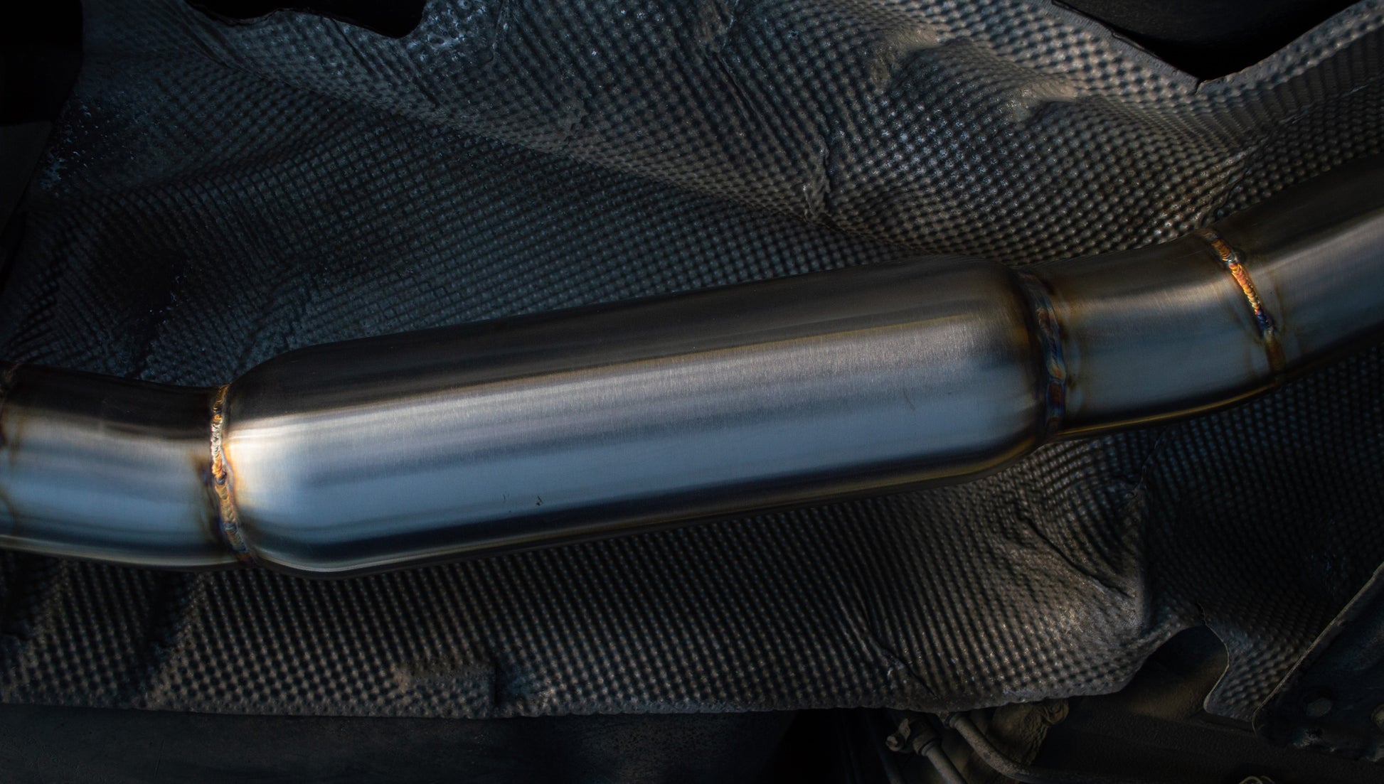 Top Speed Pro1 stainless steel slim exhaust resonator
