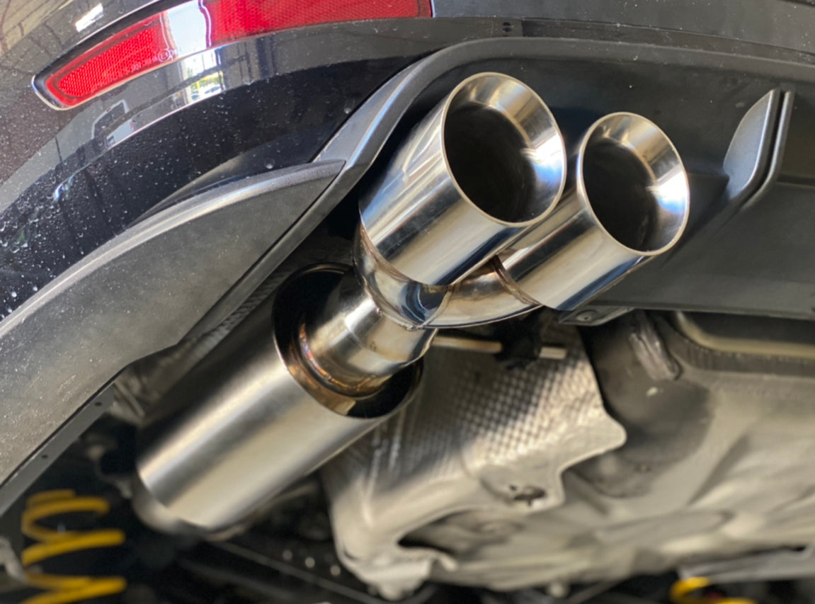 Top Speed Pro1 universal dual exhaust tip