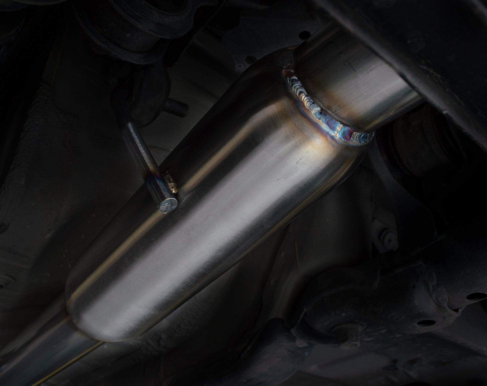 Top Speed Pro1 stainless steel slim exhaust resonator