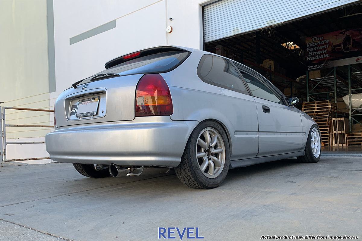 Revel Medallion Touring-S Cat-Back Exhaust – 1996–2000 Honda Civic Hatchback (EK)