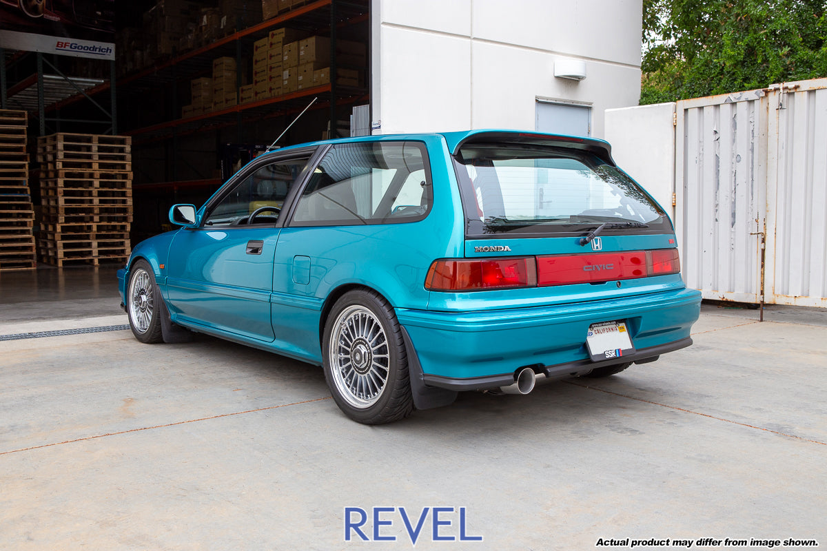 Revel Medallion Touring-S Cat-Back Exhaust – 1988–1991 Honda Civic Hatchback (EF)