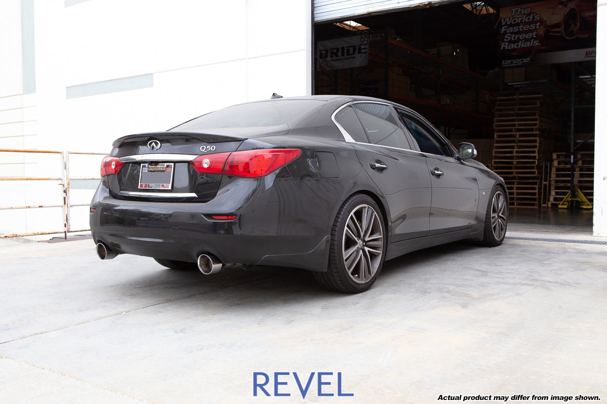 Revel Medallion Touring-S Cat-Back Exhaust – 2014–2016 Infiniti Q50 (2.0t / 3.0t / Red Sport 400 / Hybrid / Q50S)
