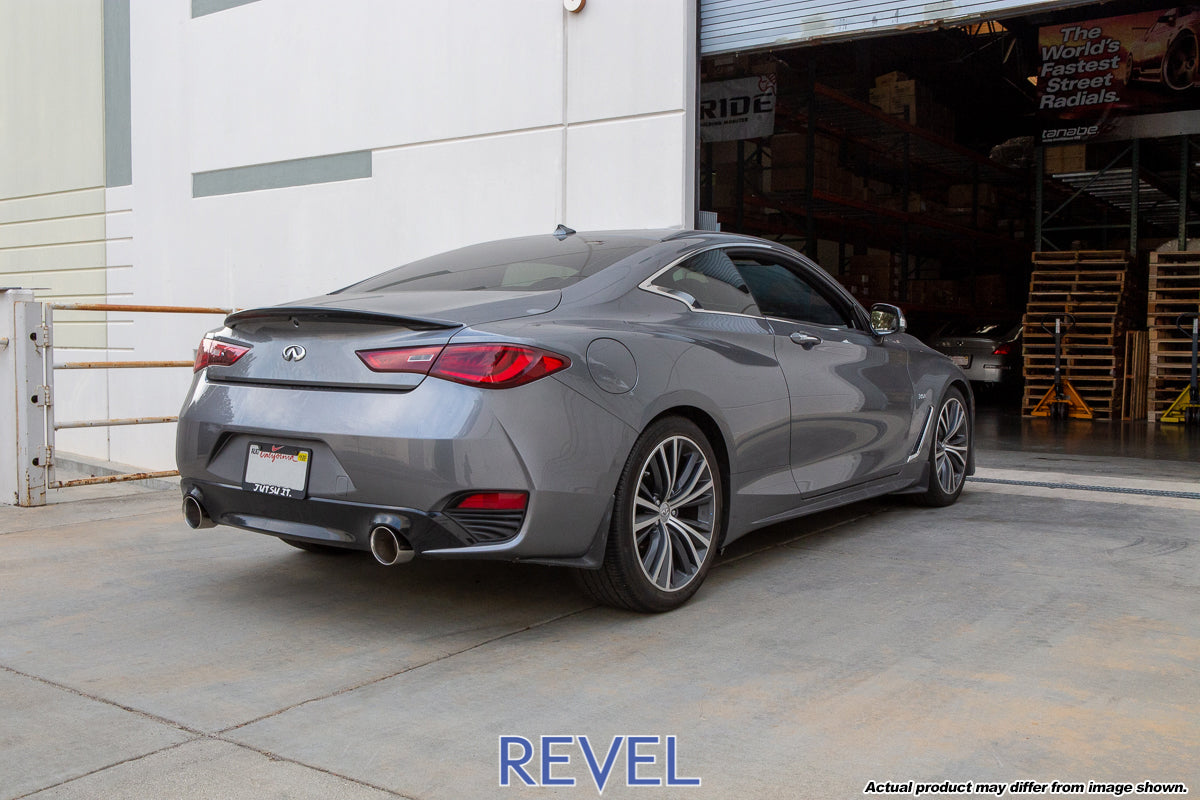 Revel Medallion Touring-S Cat-Back Exhaust – 2017 Infiniti Q60 3.0t RWD / Red Sport 400 RWD