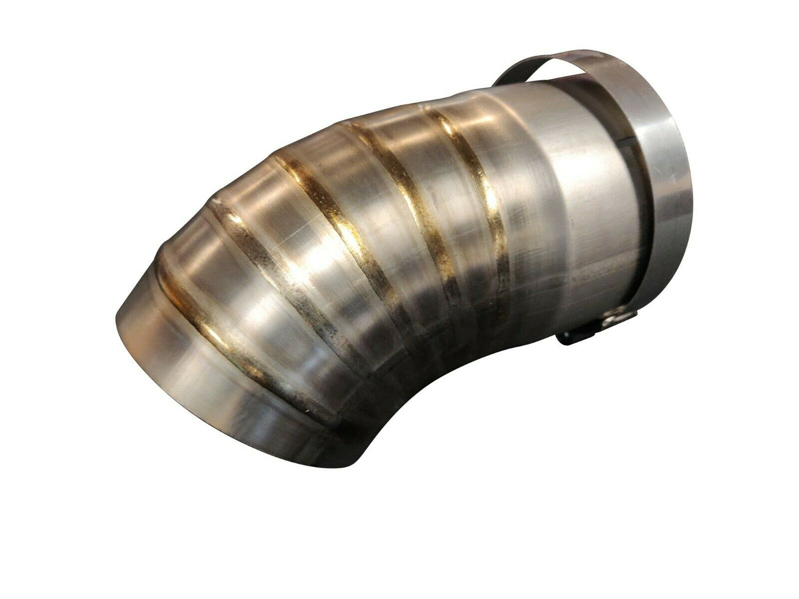 Universal Clamp-On Titanium Exhaust Tip - JDM Dolphin Style