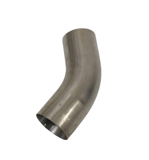 Top Speed Pro1 Stainless Steel 45-Degree Exhaust Pipe Bend