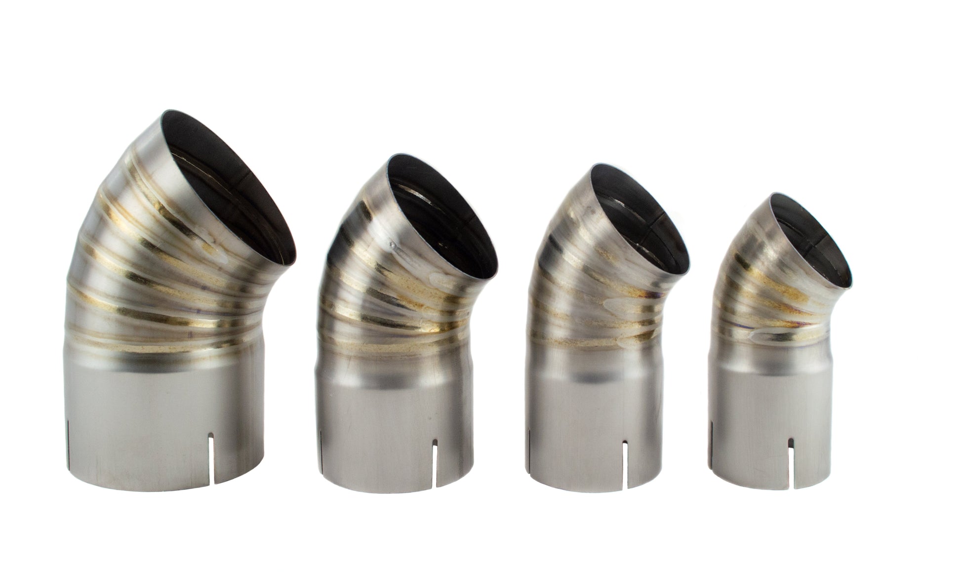 Universal Clamp-On Titanium Exhaust Tip - JDM Dolphin Style