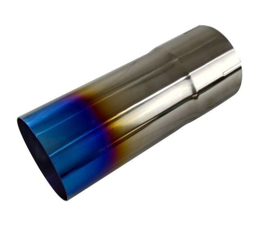 Universal Clamp-On Titanium Exhaust Tip - JDM Bosozoku Style